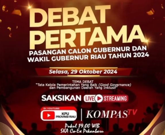 Pengamanan Berlapis Kawal Debat Publik Pilgub Riau 2024