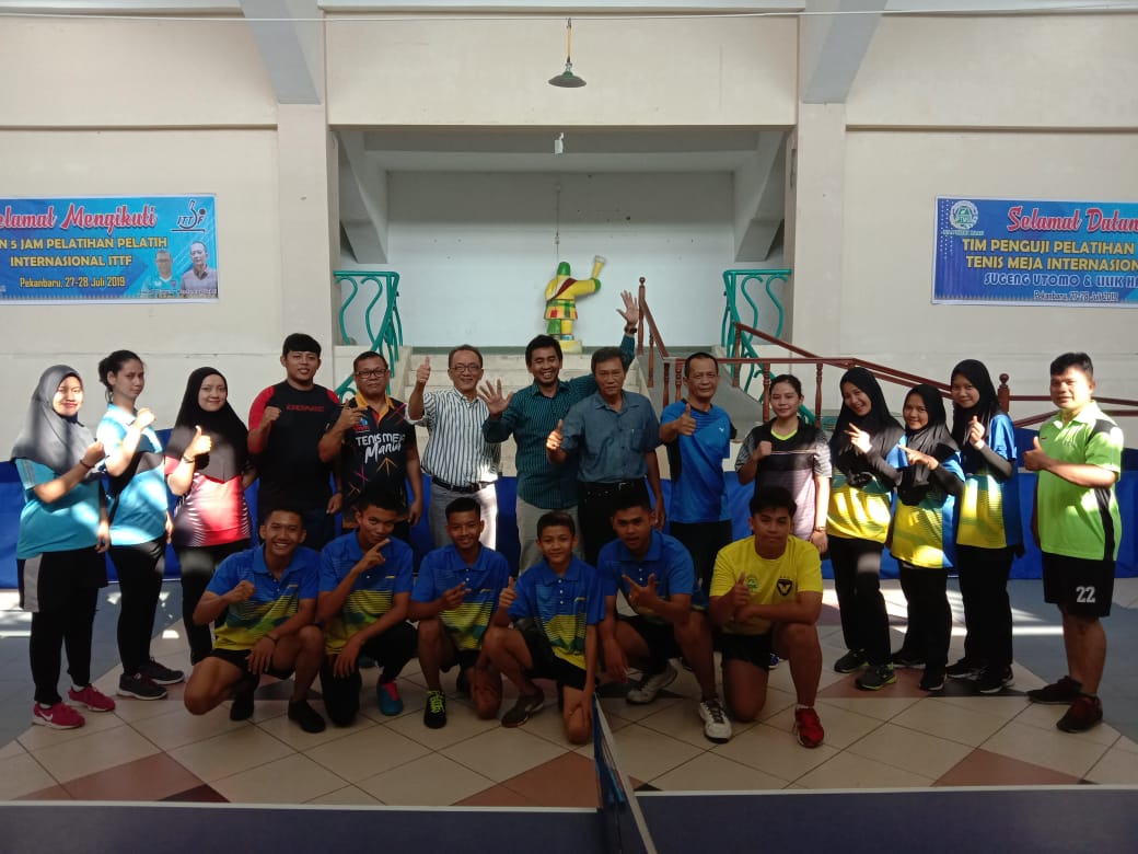 PP PTMSI Berharap dari Riau Lahir Pelatih Berkompetensi dan Atlet Mempuni