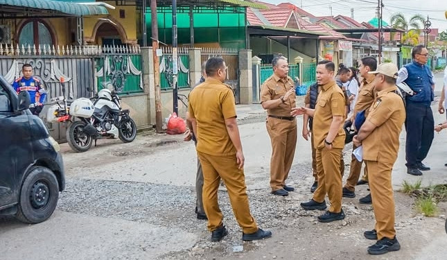 Pemko Pekanbaru Terus Gesa Perbaikan Jalan hingga Akhir Tahun 2025