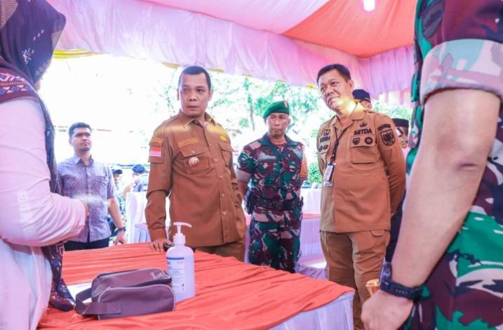 Tinjau Dua Pos Pengamanan Lebaran di Pekanbaru, Muflihun: Aman Terkendali
