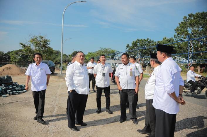 Sekda Tinjau Kesiapan Astaka MTQ XLI Tingkat Provinsi Riau di Inhu