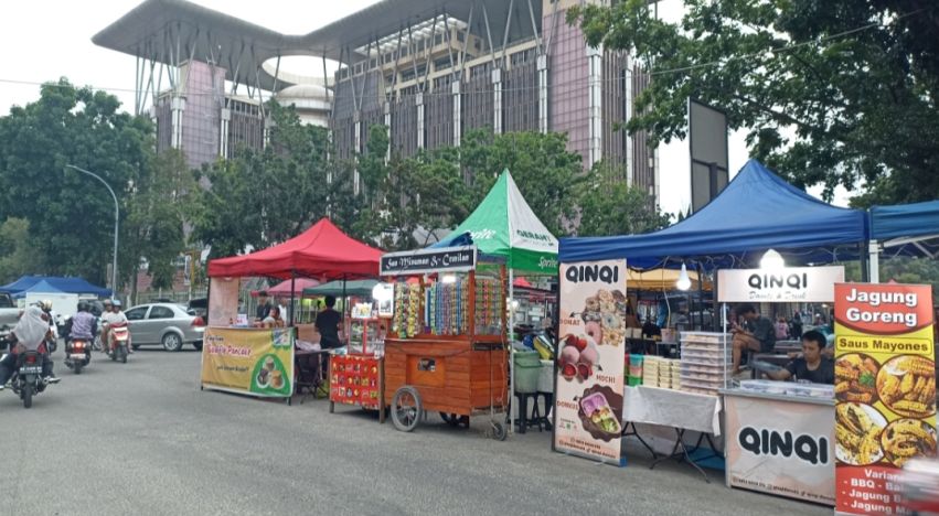 Bantu Tenda Pedagang Cut Nyak Dien, Pemko Pekanbaru Mintakan CSR dari Swasta
