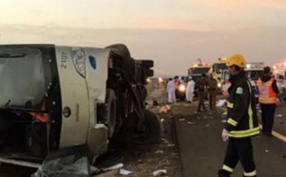 Bus Rombongan Umroh Kecelakaan, 35 Orang Meninggal