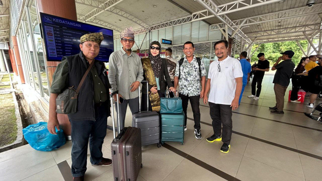 Delegasi PWI DKI Jaya dan PWI Jatim Tiba di  Pekanbaru