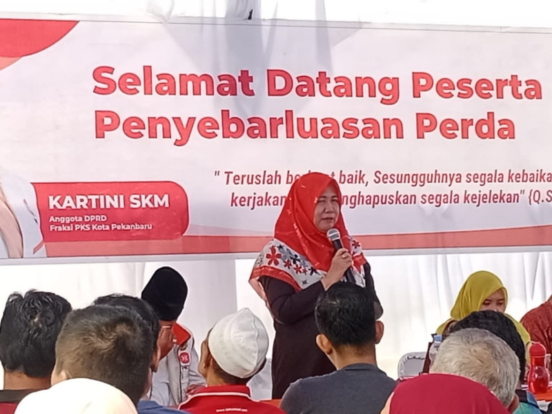 Kartini Laksanakan Penyebarluasan Perda Kota Pekanbaru tentang Fasilitasi P4GN