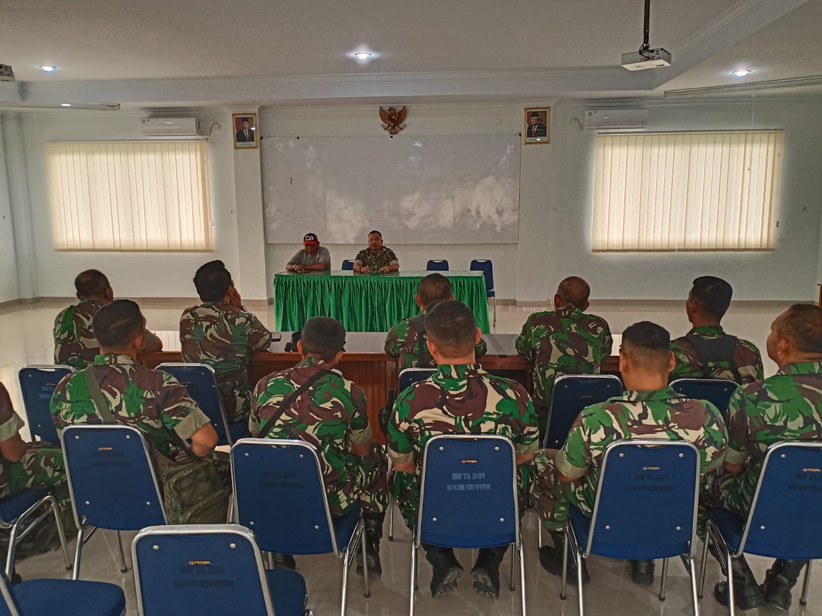 Babinsa Koramil 02 Kota Hadiri Persiapan Diksar Saka Wira Kartika Kodim 0301 Pekanbaru