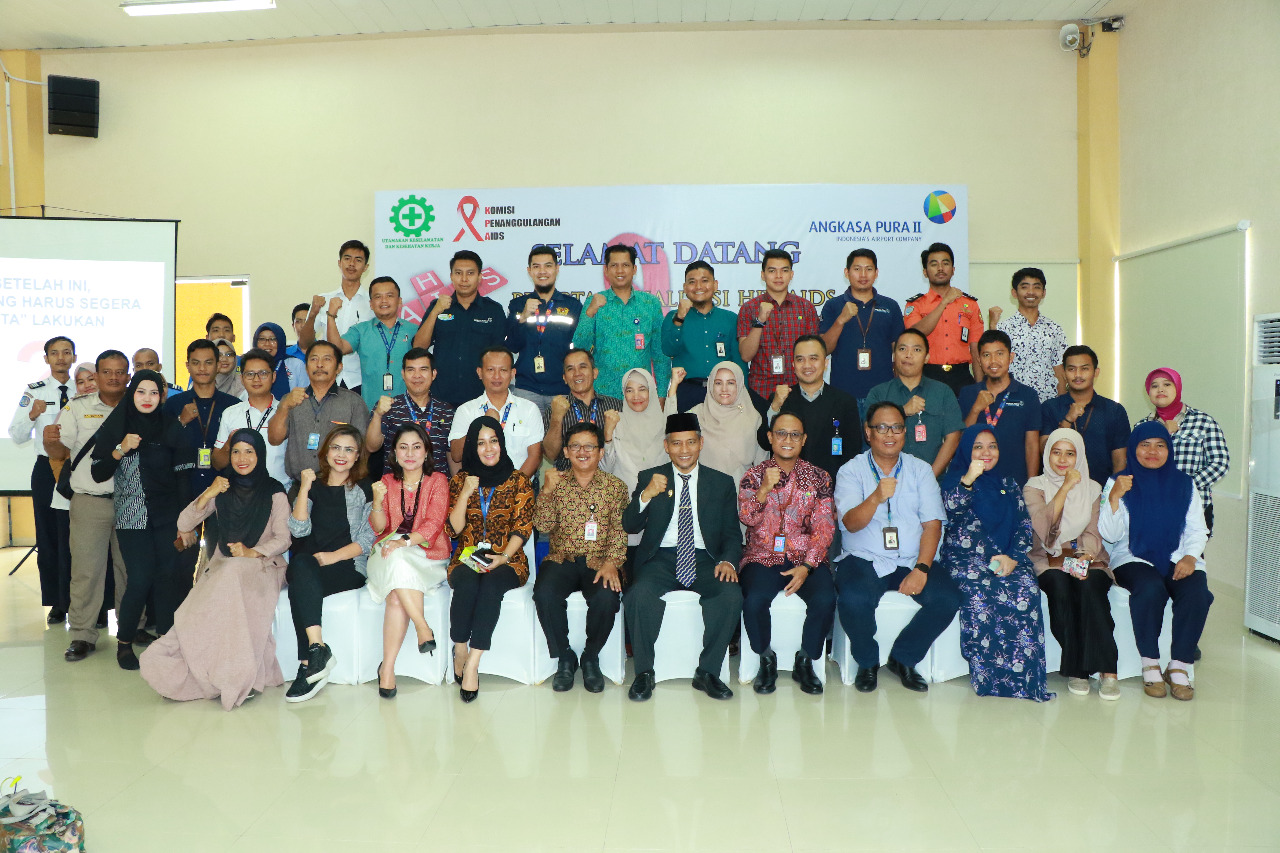 Temuan Kasus Masih Memprihatinkan,  KPA Kota Pekanbaru dan PT Angkasa Pura II Gelar Sosialisasi Penanggulangan HIV dan AIDS
