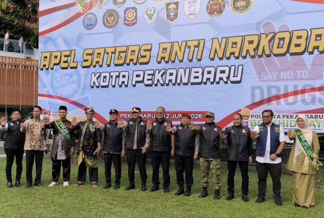 Wako Pekanbaru Tegaskan Komitmen Perangi Narkoba