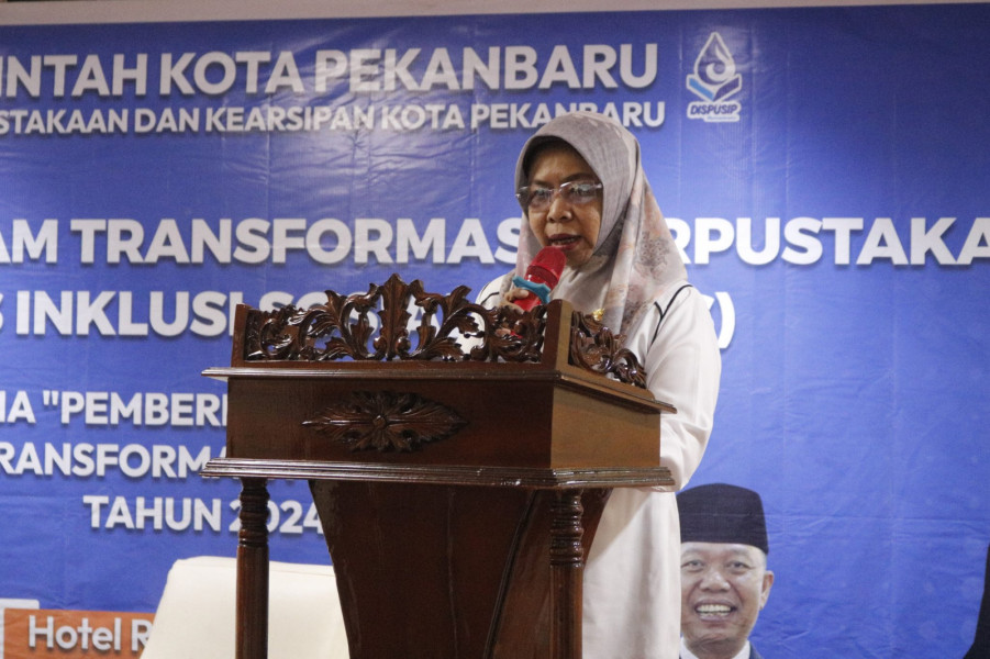 Dispusip Usulkan Tujuh Kelurahan di Kota Pekanbaru Terima Bantuan Perpusnas RI