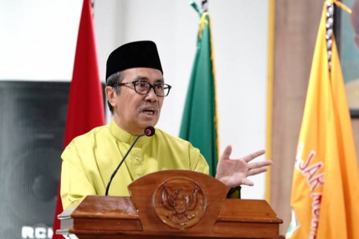 Gubri Resmikan Jalan Lintas Pekanbaru-Siak di PT SIR