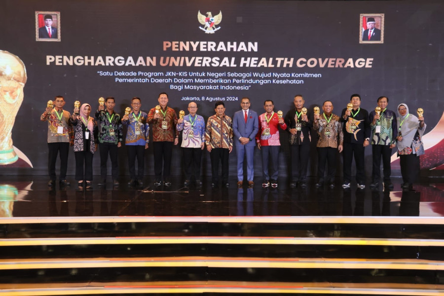Pemko Pekanbaru Raih Penghargaan UHC Tahun 2024