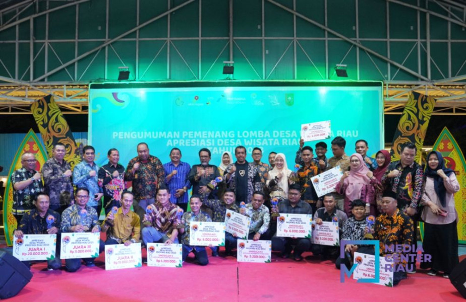 12 Desa Wisata di Riau Raih Penilaian Terbaik, Ini Daftarnya