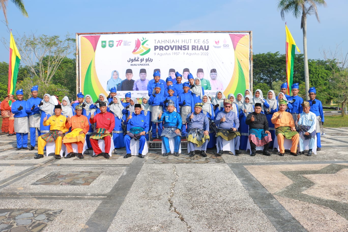 HUT ke-65 Riau, Sinergitas Pembangunan Kolaborasi Pemprov Dengan Pemkab Semakin Banyak dan Erat