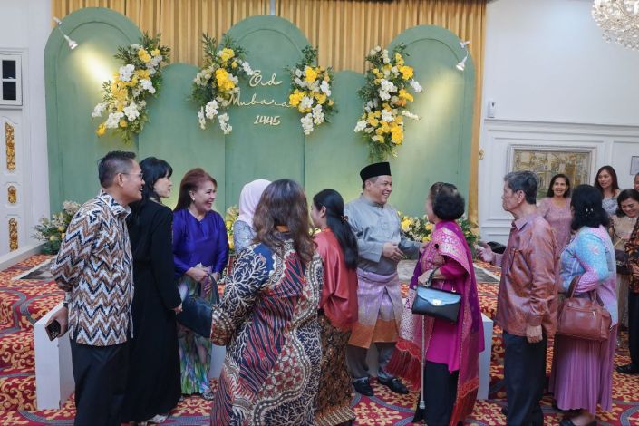 Forkopimda dan Tokoh Masyarakat Riau Hadiri Open House Pj Gubernur SF Hariyanto