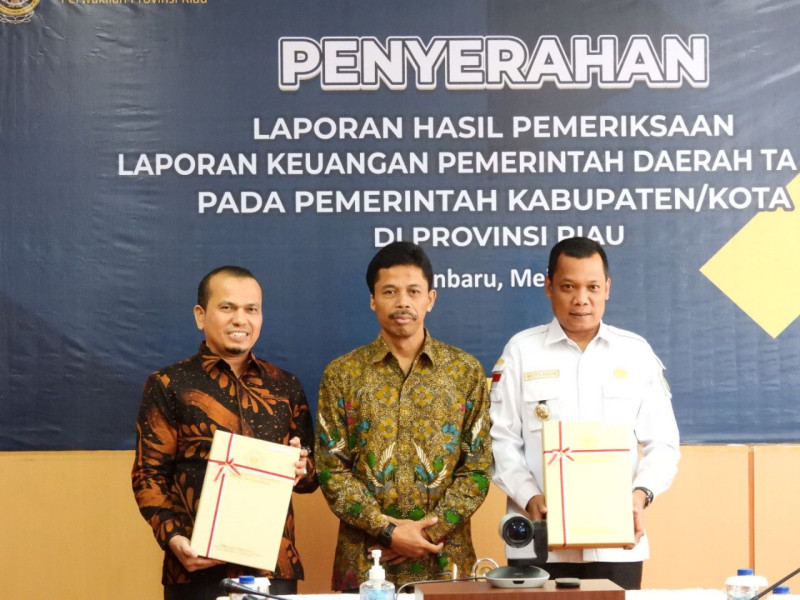 Tahniah! Pemerintah Kota Pekanbaru Raih Opini WTP dari BPK RI atas Laporan Keuangan Tahun 2023