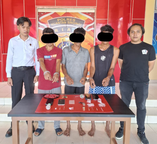 Diupah Rp20.000 per Paket Sabu, Pria di Kuansing Ditangkap