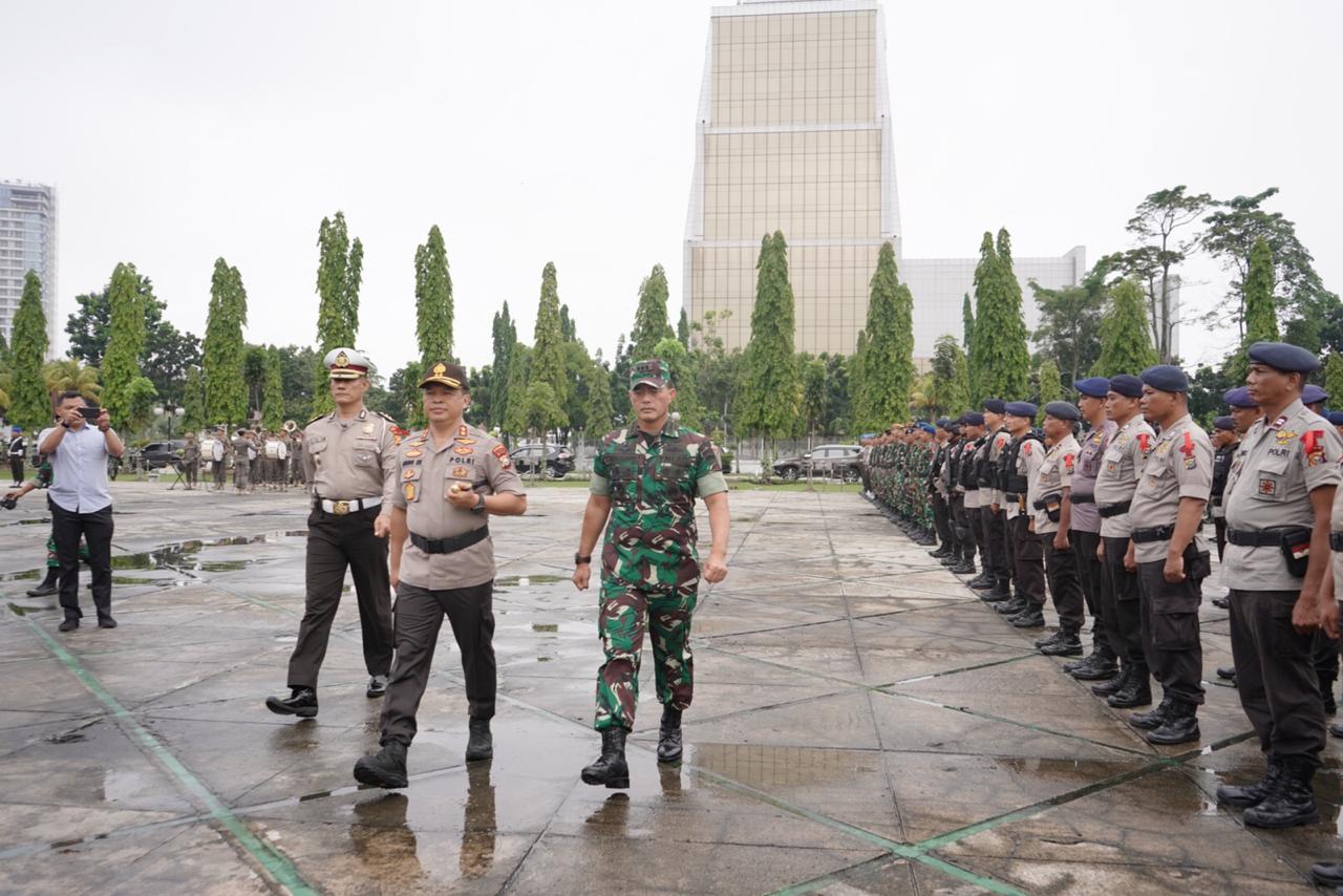 Amankam Perayaan Nataru Aman 1862 Personel Gabungan Disiagakan