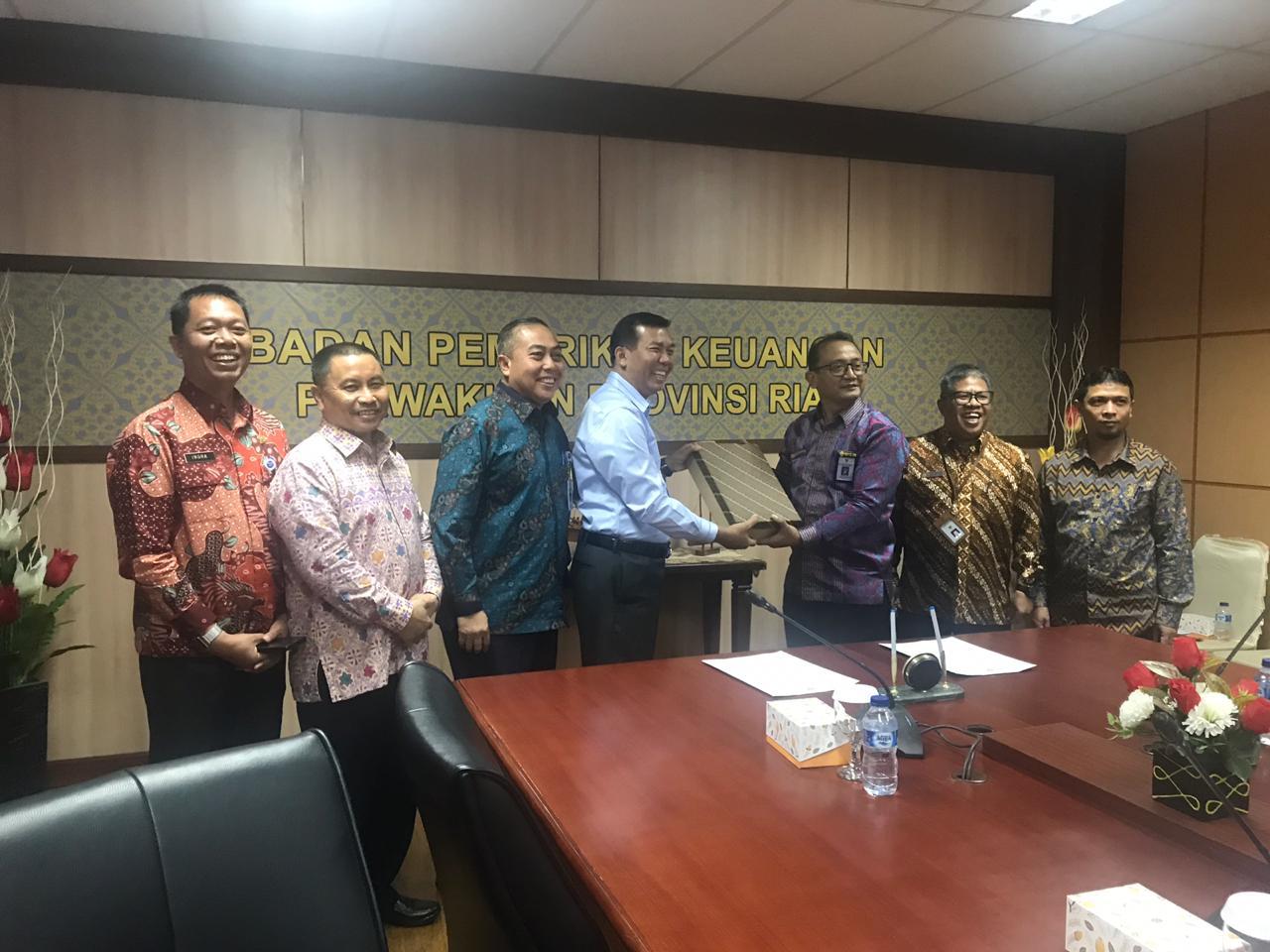 Pemko Serahkan LKPD Tahun 2018 ke BPK RI