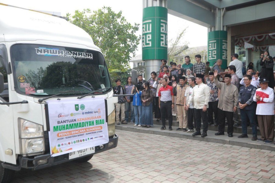 UMRI Lepas Bantuan Kemanusiaan untuk Korban Bencana di Sumatera