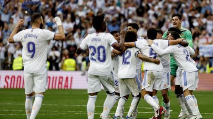Bungkam Espanyol 4-0, Real Madrid  Juara Liga Spanyol 2021/2022
