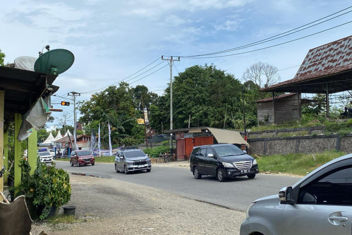 Momen Idulfitri, Jalan Lintas Riau-Sumbar Terpantau Ramai Lancar