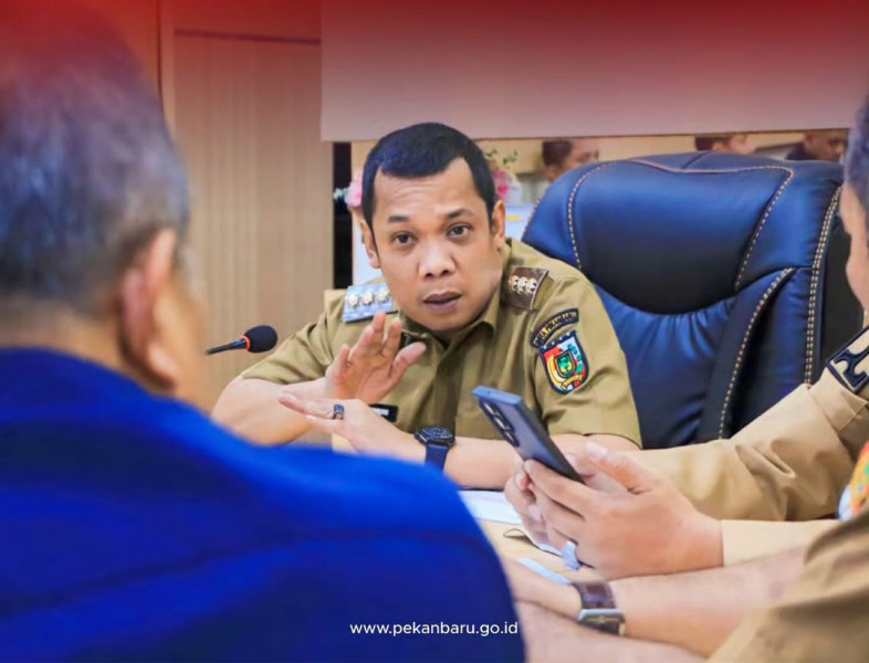 Kepala BPKAD Kota Pekanbaru Ikuti Rakor HBKN Puasa dan Idul Fitri