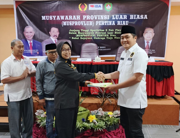 Lewat Musprovlub, Doan Nababan Pimpin Pertina Riau Periode 2025-2029