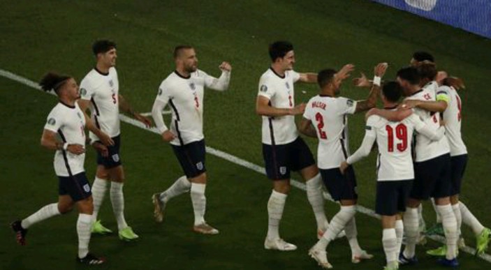 Lolos ke Semifinal Euro 2020,  Inggris Hancurkan Ukraina 4-0