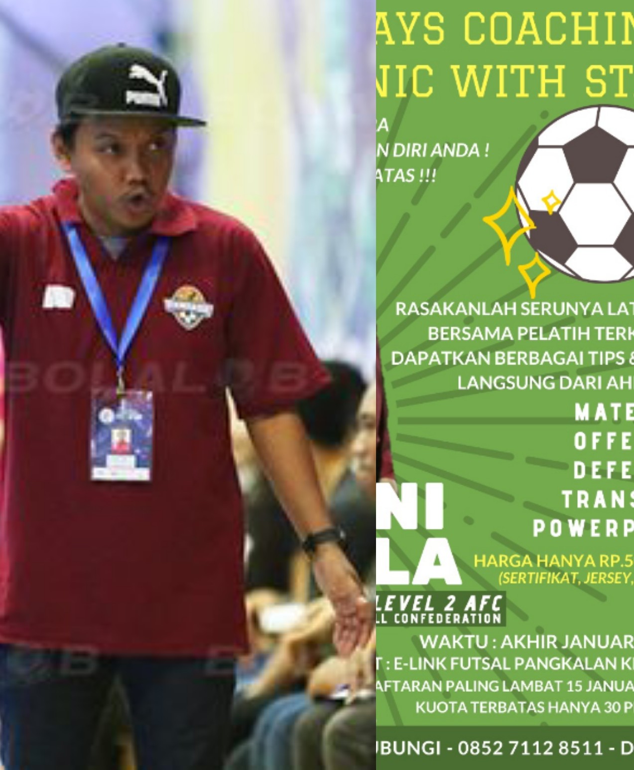 Peduli Futsal Riau, Garuda FC Gelar Coaching Clinic Bersama DonZol Pelatih Futsal Level II AFC