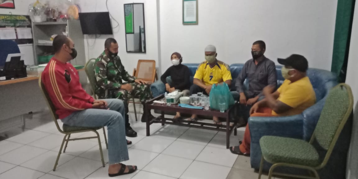 Rapat Bersama RT RW dan Pemuda, Ini Arahan Danramil 02 Kota 