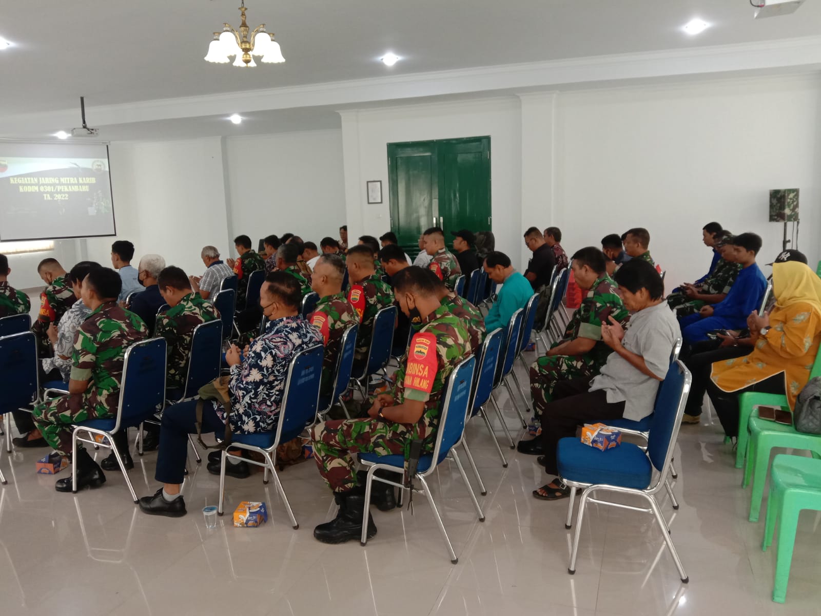 Babinsa Hadir  Pembinaan Jaring Mitra Karib Semester II Tahun 2022