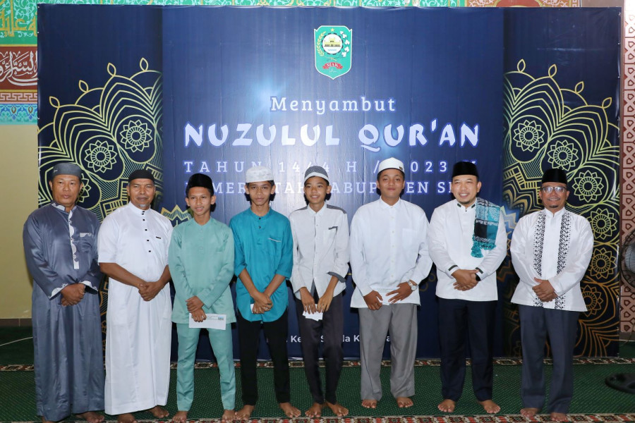 Nuzulul Quran, Pemkab Siak Usung Tema Bangun Generasi Qur'ani Menuju Siak Lebih Maju