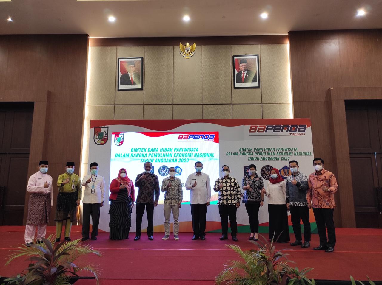 Pemko Pekanbaru Salurkan Dana Hibah Pariwisata Sebesar Rp8,5 Miliar ke 261 Pelaku Usaha
