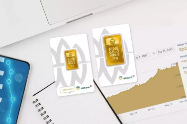 Harga Emas Antam Hari Ini Anjlok Rp 29.000 setelah Melonjak Tajam