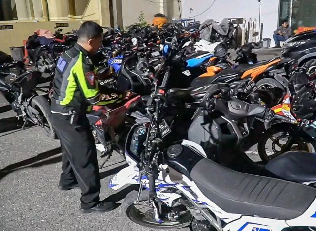Nekat Balap Liar, Polisi akan Tahan Sepeda Motor hingga Usai Lebaran