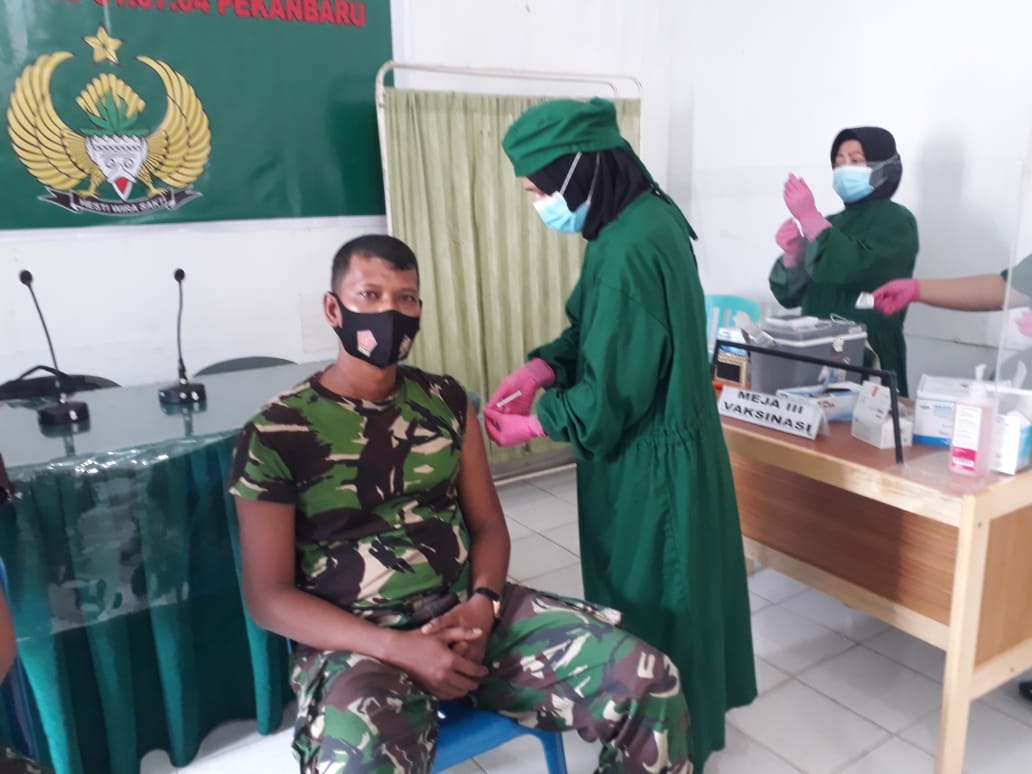 Serda Khairuddin Monitoring dan Ikut Vaksinasi Tahap II