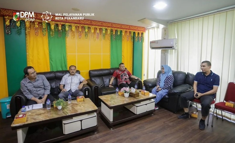 Konsultasi Layanan Perizinan, DPRD Nias Utara Sambangi DPMPTSP Kota Pekanbaru