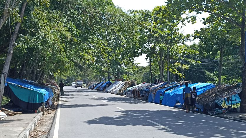 Tinjau Gubuk WNA Rohingya di Belakang MTQ, Ini Temuan DKP Pekanbaru