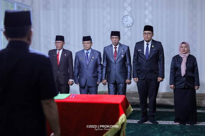 Tiga Pejabat yang Didemosi HM Adil Kembali Dilantik Jadi Kepala OPD