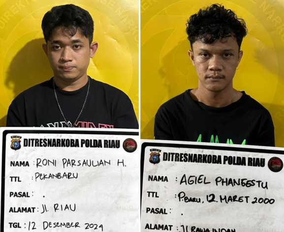Jual Ekstasi, Oknum Disc Jockey di Pekanbaru Diciduk