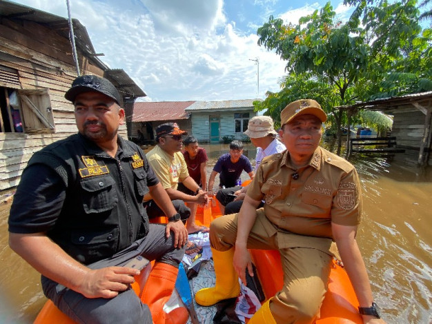 Air Belum Surut, 300 KK Lebih Masih Terdampak Banjir di Payung Sekaki