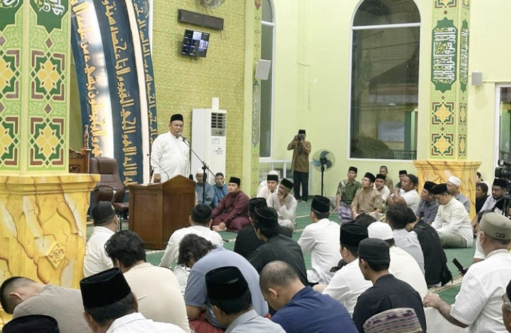 Wagub Riau Safari Ramadan Perdana di Masjid Nurul Ibadah Pekanbaru