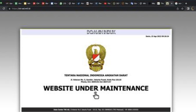 Pakar Duga Peretas Situs Kostrad