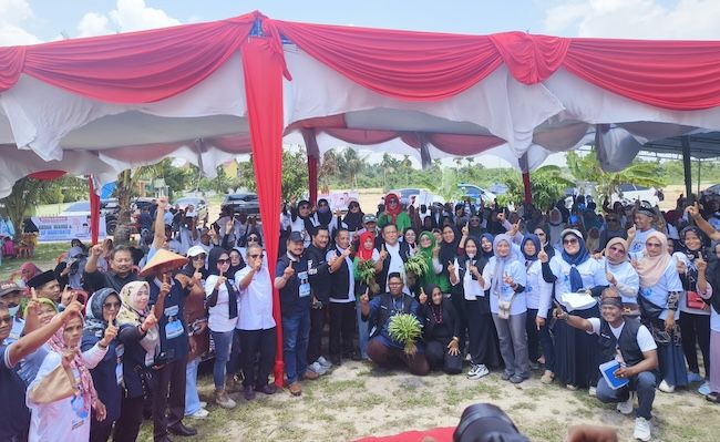 Kampanye Dialogis di Tuah Madani, Cawagub Riau Nomor 1 Siap Perjuangkan Petani