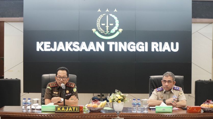 Kajati Riau Bahas Percepatan Pembangunan Tol Pekanbaru-Rengat