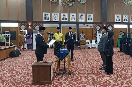 Pj Walikota Pekanbaru Lantik 10 Pejabat Fungsional, Ini Nama-namanya