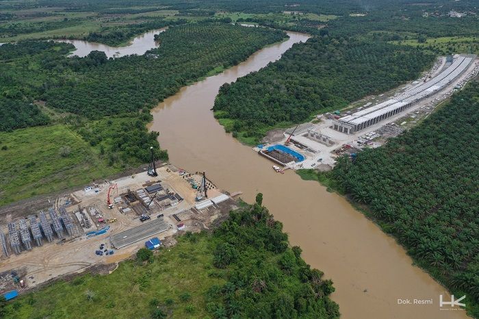 Progres Jalan Lingkar Pekanbaru pada Ruas Tol Rengat-Pekanbaru Capai 35,34 Persen