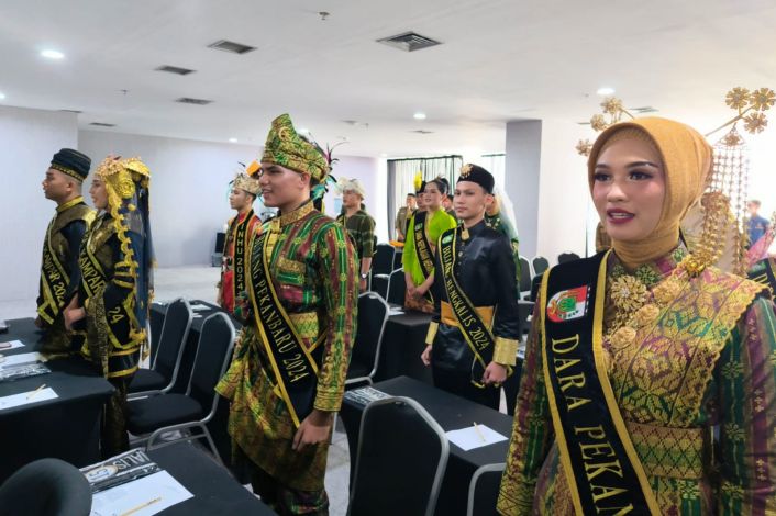 Grand Final Bujang Dara Riau Siap Meriahkan Kenduri Riau 2024