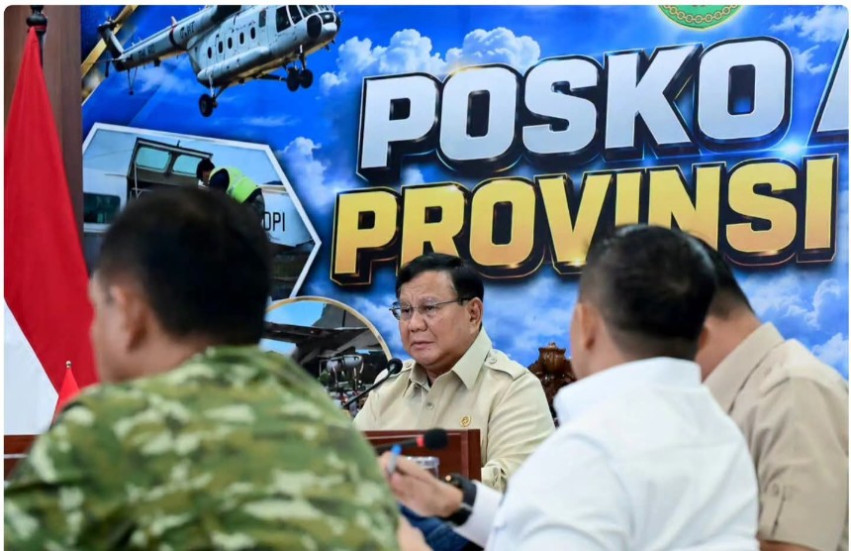 Presiden Prabowo Batal Tinjau Karhutla di Kampar, Api Sudah Membakar 13 Hektare Lahan