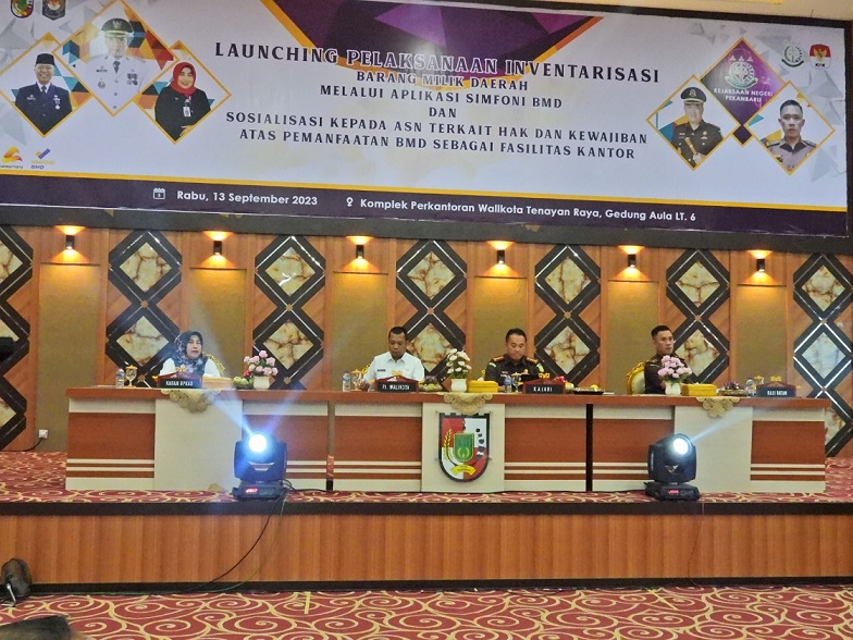 BPKAD Kota Pekanbaru Luncurkan Aplikasi SIMFONI BMD